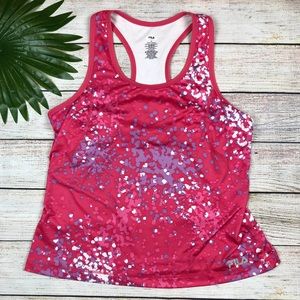 Fila Sport Running Tank Top Built in bra Size XL